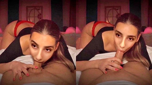 AudreyAndSadie POV Riding Sex Tape $200 PPV Cucumber Condom