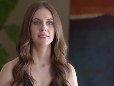 Exclusive: Alison Brie getting off-getting off Smirnoff